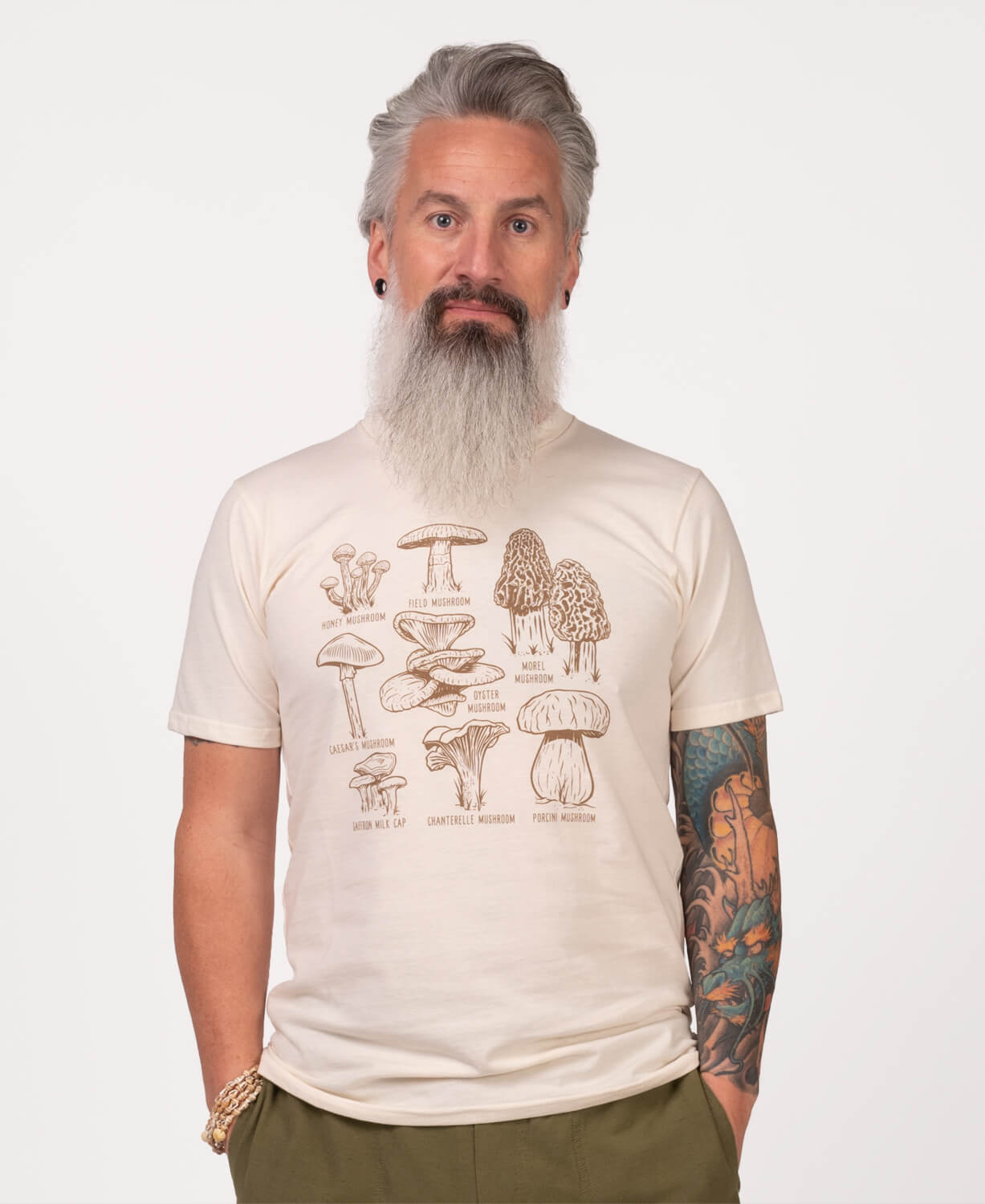 Mushroom Botanical Organic T-Shirt - Unisex