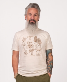 Mushroom Botanical Organic T-Shirt - Unisex