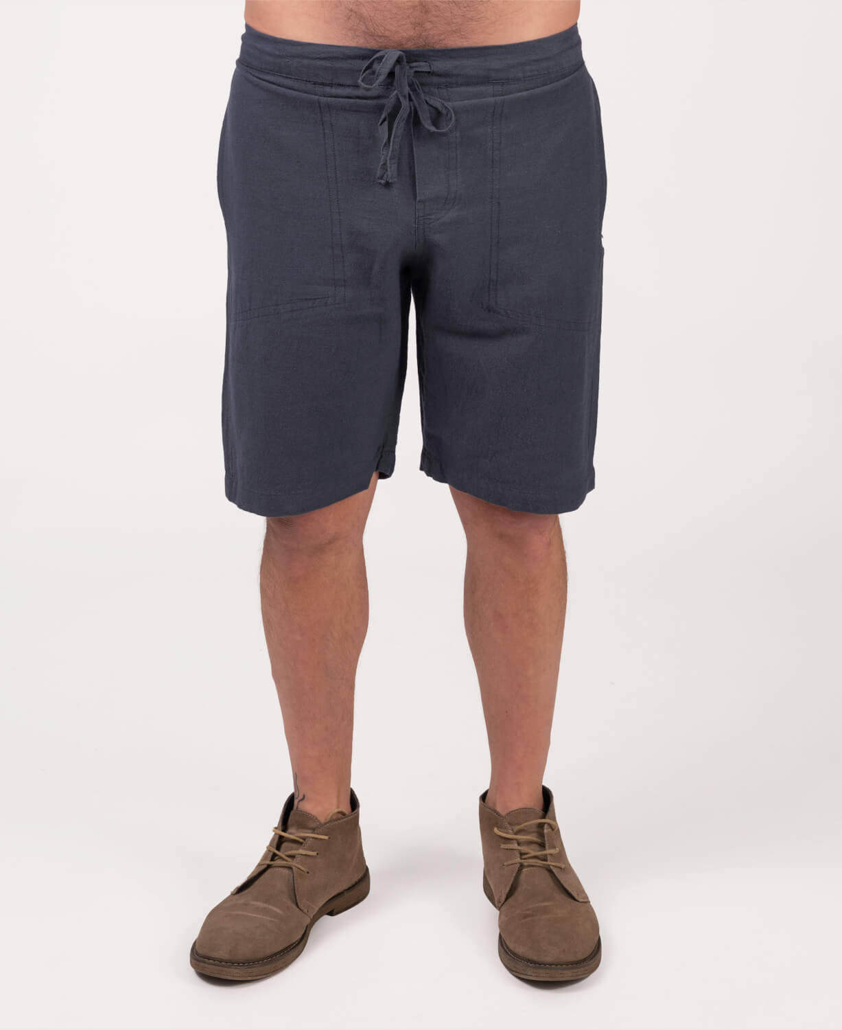 Closeout! Hemp Yoga Shorts - Midnight