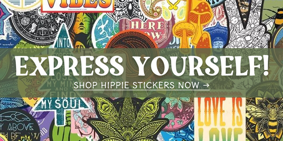 Hippie Sticker Shop