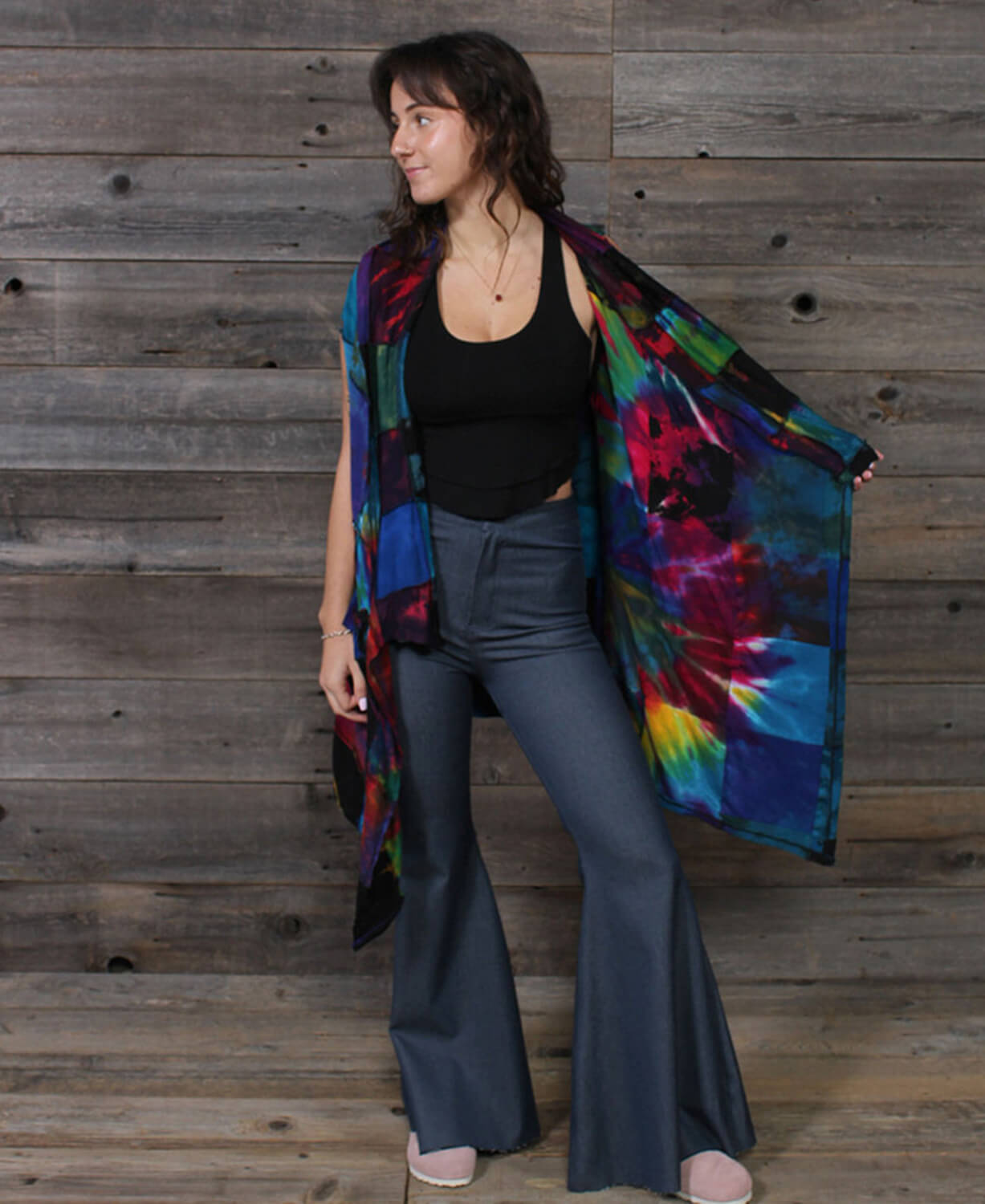 NEW! Colorblast Mudmee Tie-Dye Vest