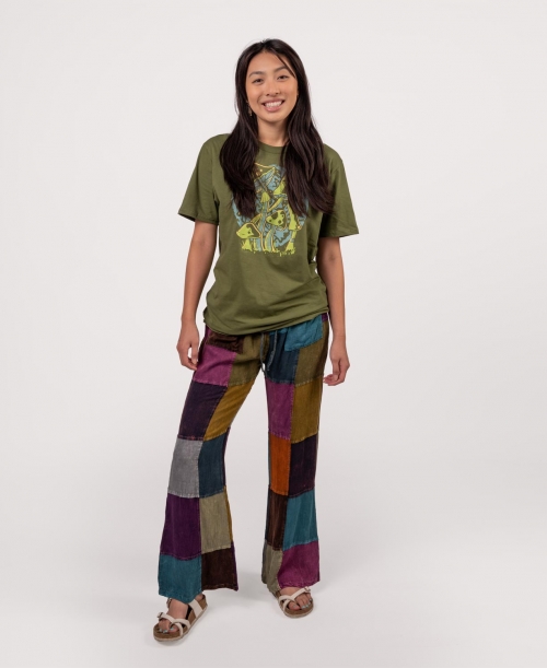 Patchwork Pants, Women's Hippie Pants