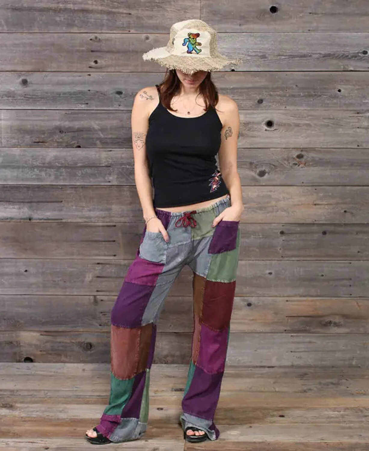 NEW! Shoreline Patchwork Beach Pants