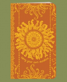 Carry Your Own Sunshine Recycled Notebook