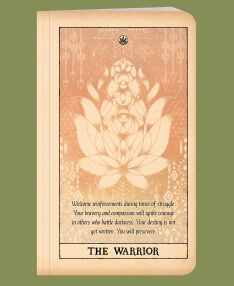 The Warrior Recycled Notebook