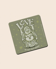 Closeout! Love is All You Need Buddha Magnet