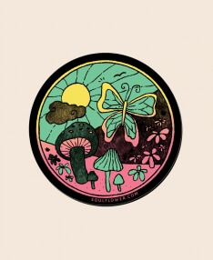 Sunshine Daydream Scene Magnet