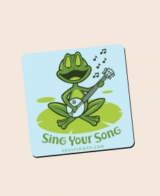 Sing Your Song Frog Magnet