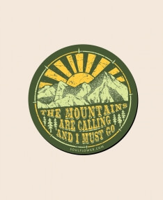 Mountains Magnet