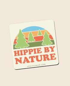 Hippie By Nature Magnet