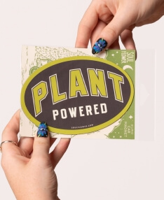 Plant Powered Euro Magnet
