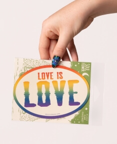 Love is Love Euro Magnet
