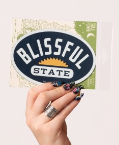 Blissful State Euro Magnet
