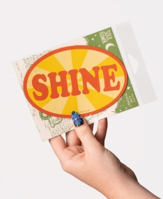 Shine Euro Magnet