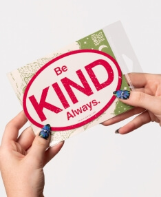 Be Kind Always Euro Magnet