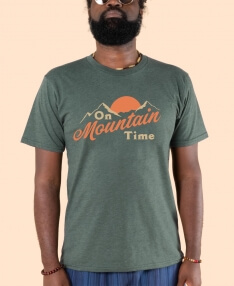 On Mountain Time Recycled T-Shirt - Unisex