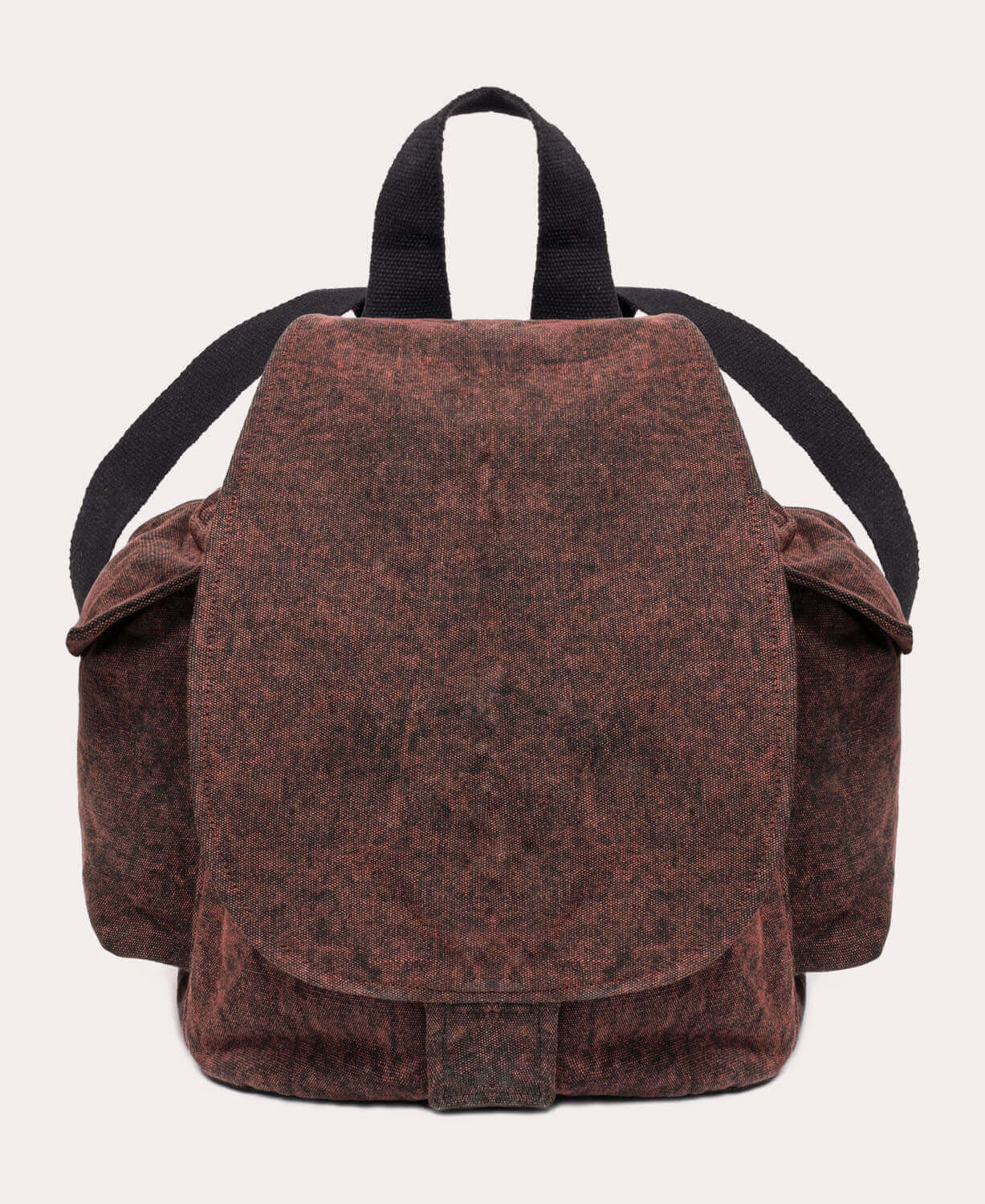 Plain Slouchy Backpack - Acorn Brown