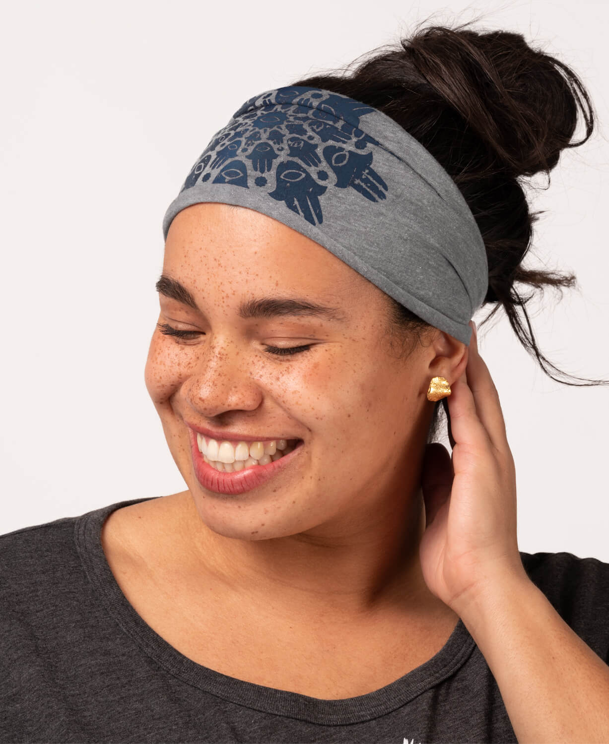 Hamsa Hand Mandala Boho Headband
