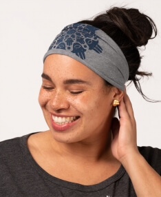 Hamsa Hand Mandala Boho Headband