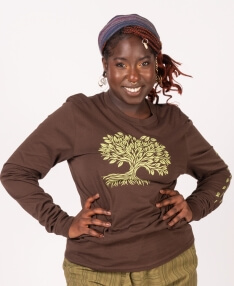 Magic Tree T-Shirt | Organic Long Sleeve Tees | Soul Flower