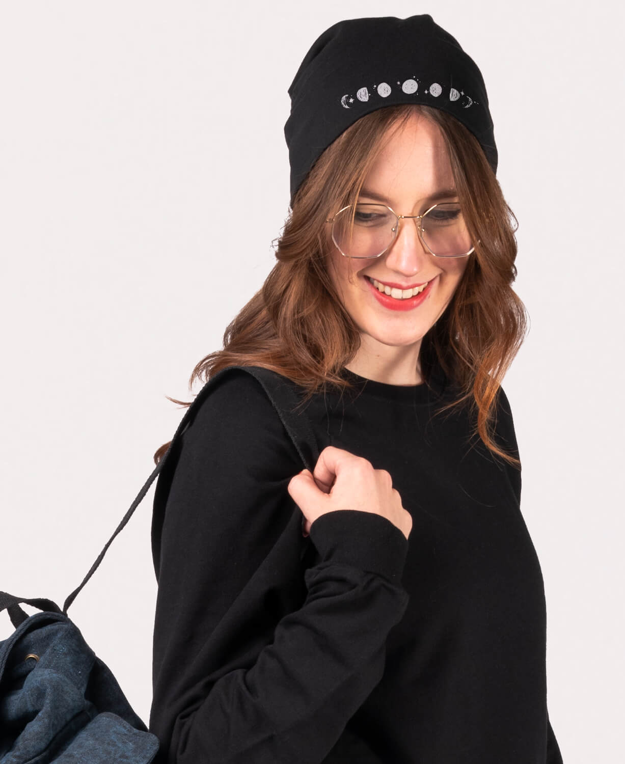 Moon Phases Eco Beanie