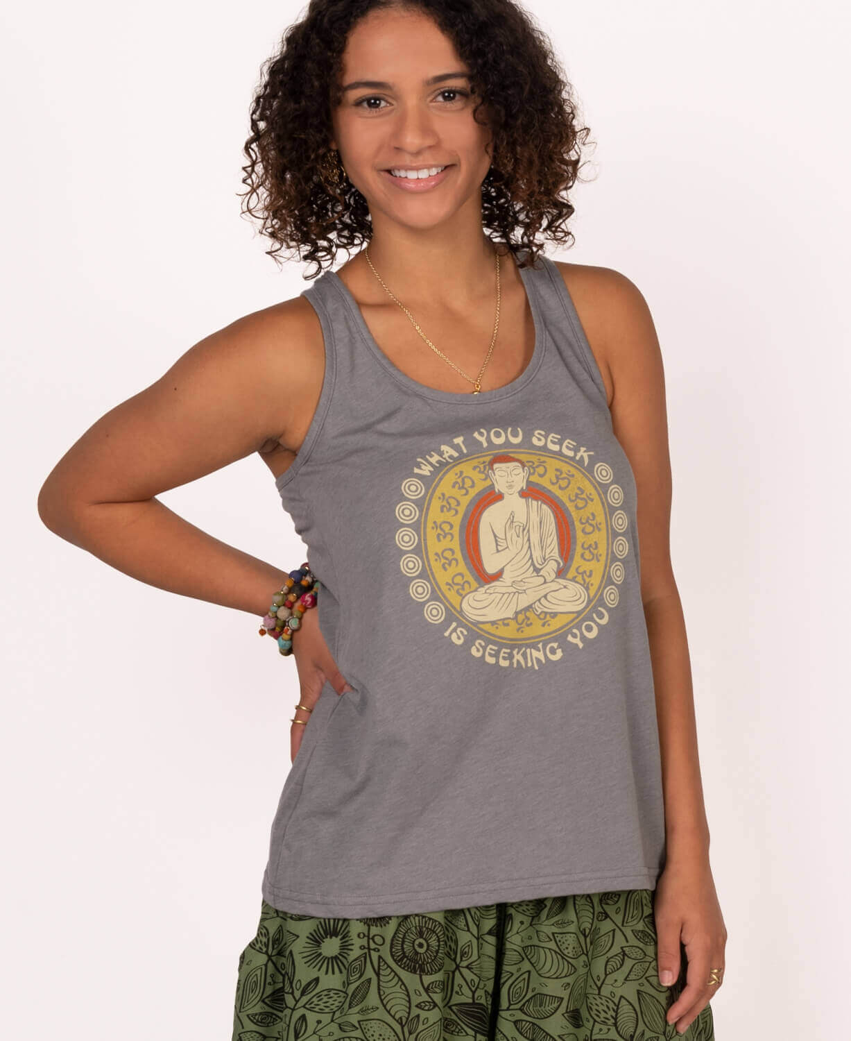 Seeker Recycled Racerback Tank