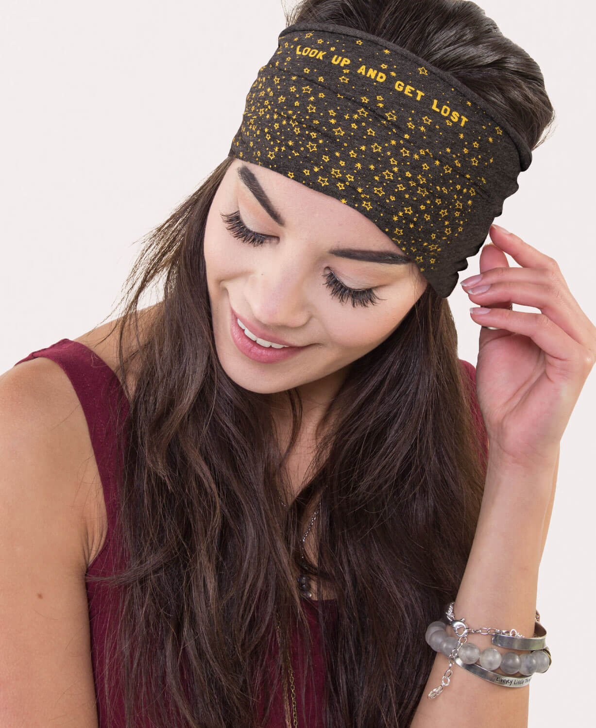 Look Up and Get Lost Boho Headband