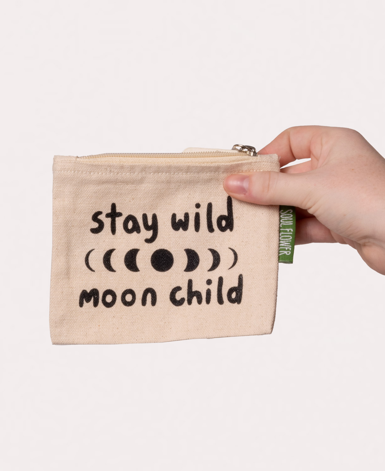 Stay Wild Moon Child Small Zipper Pouch