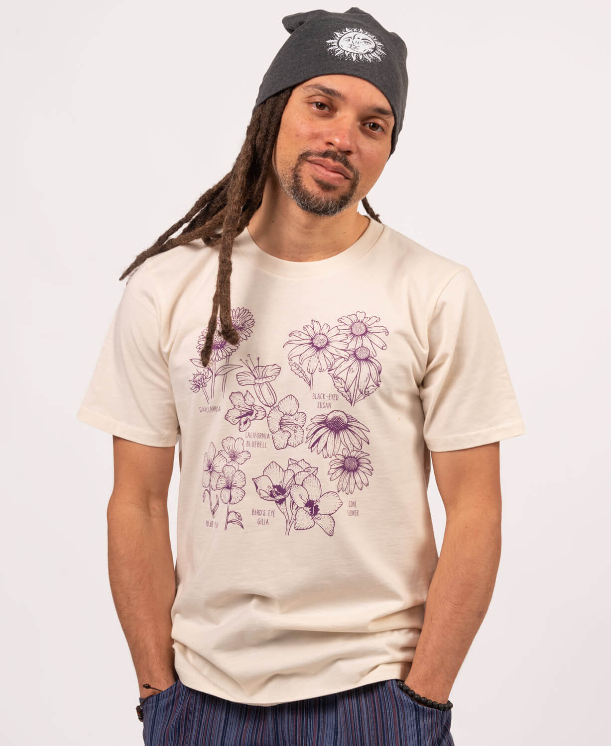 NEW! Flower Botanical Organic T-Shirt - Unisex