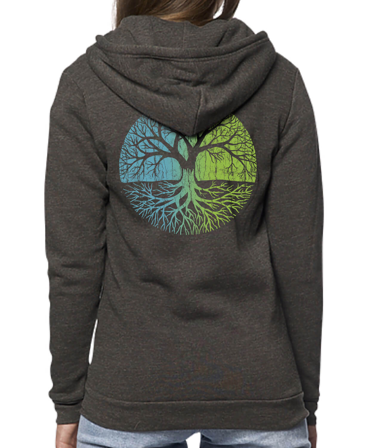 NEW! Tree of Life Fleece Zip Hoody - Unisex