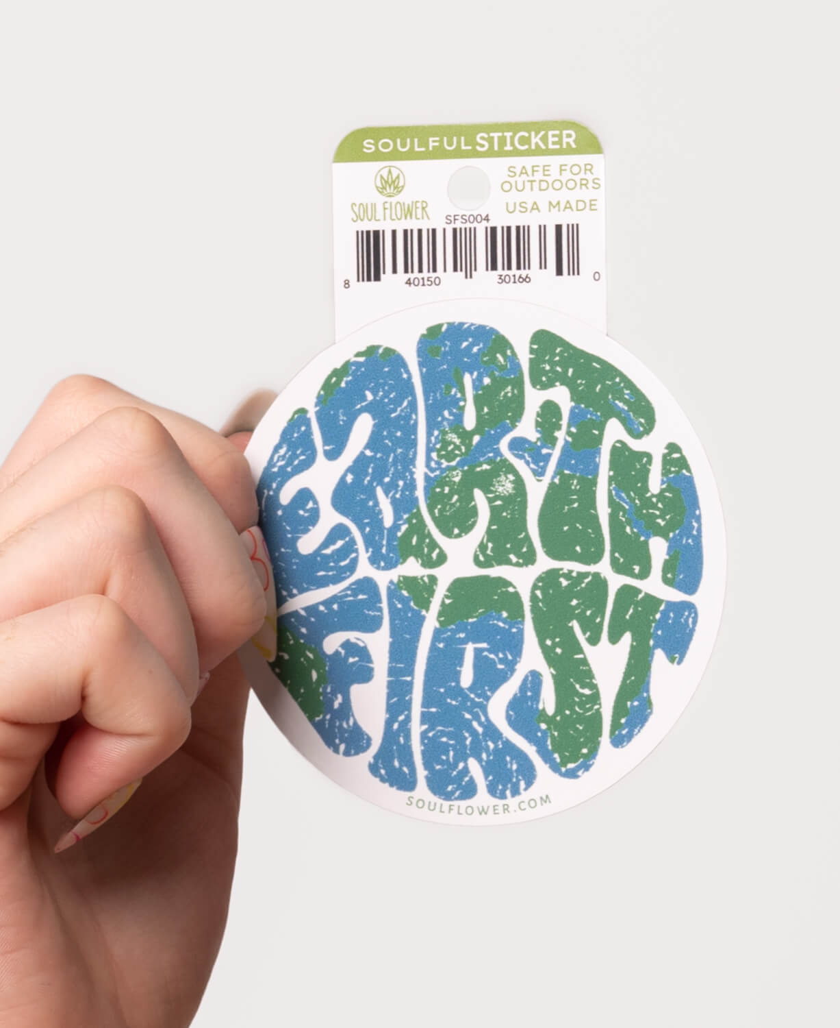 Earth First Sticker