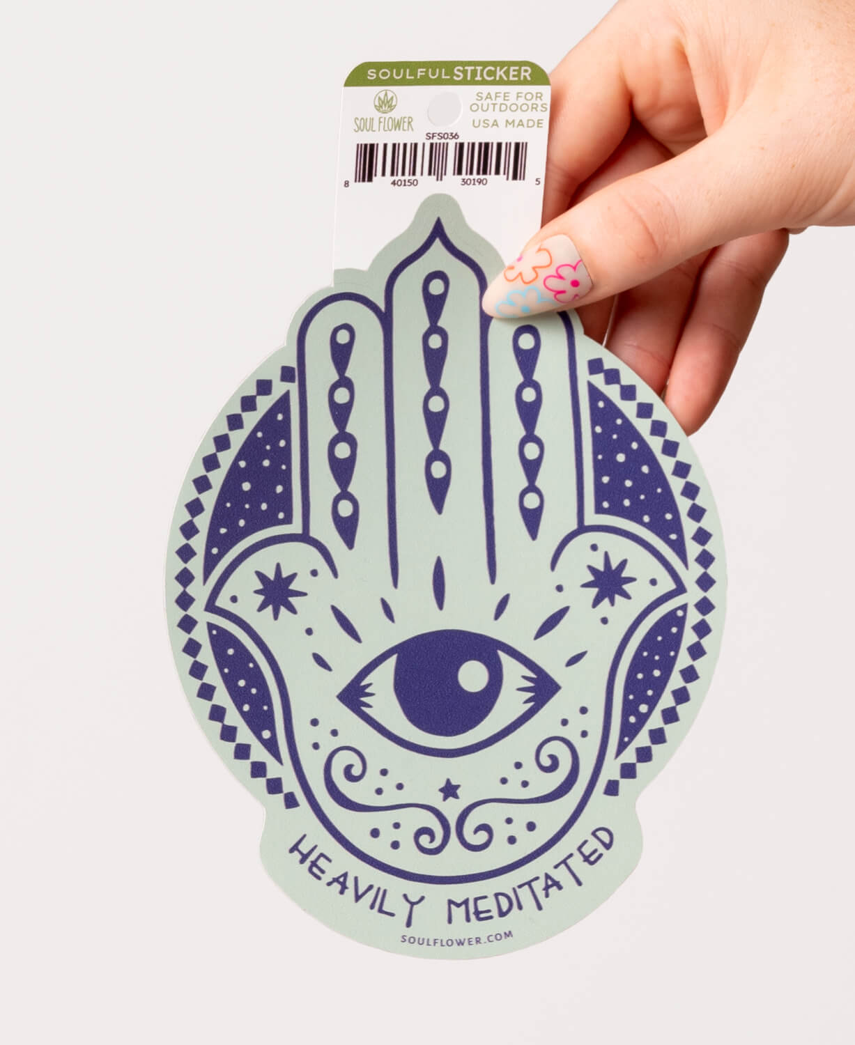 Heavily Meditated Sticker