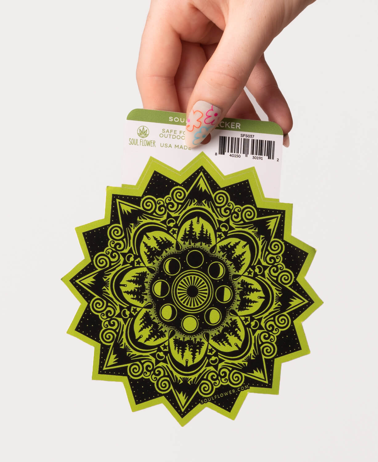 Mountain Mandala Sticker