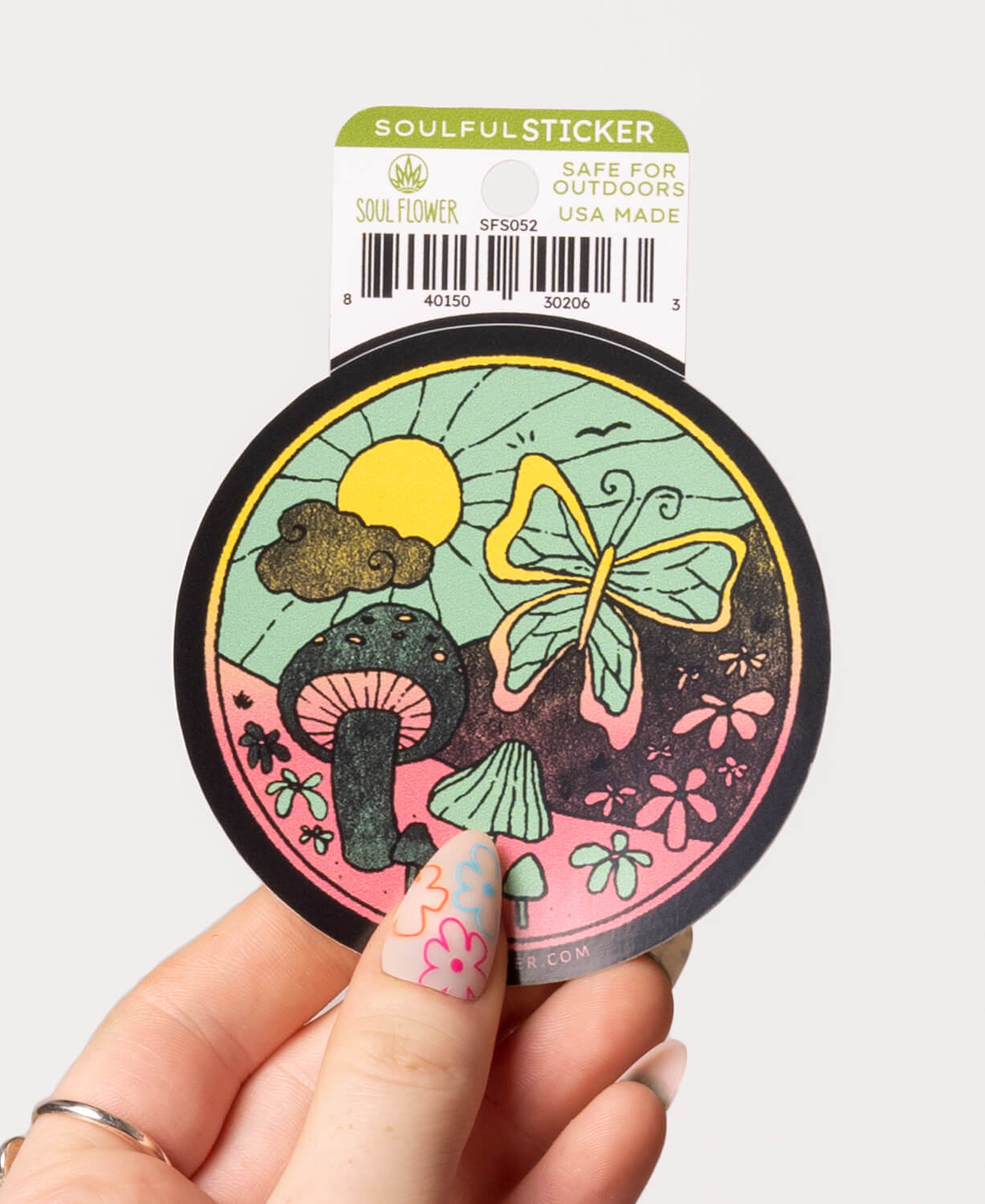 Sunshine Daydream Scene Sticker