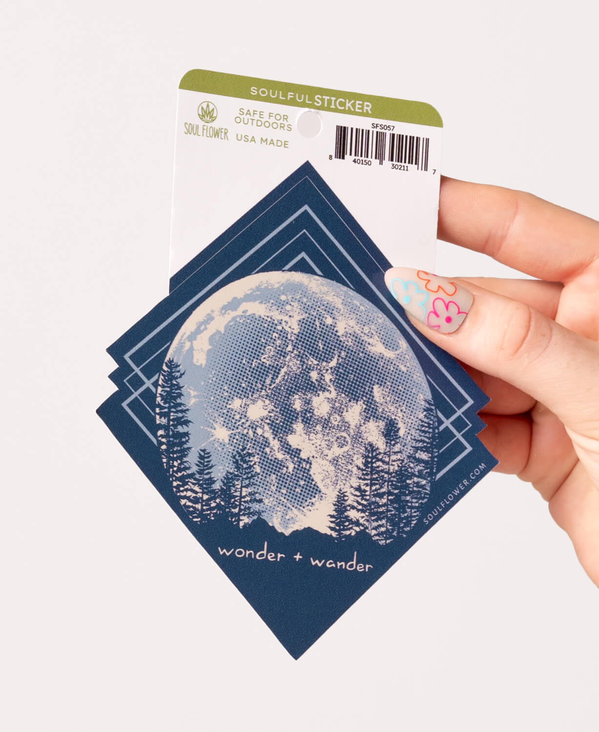 Wonder and Wander Sticker
