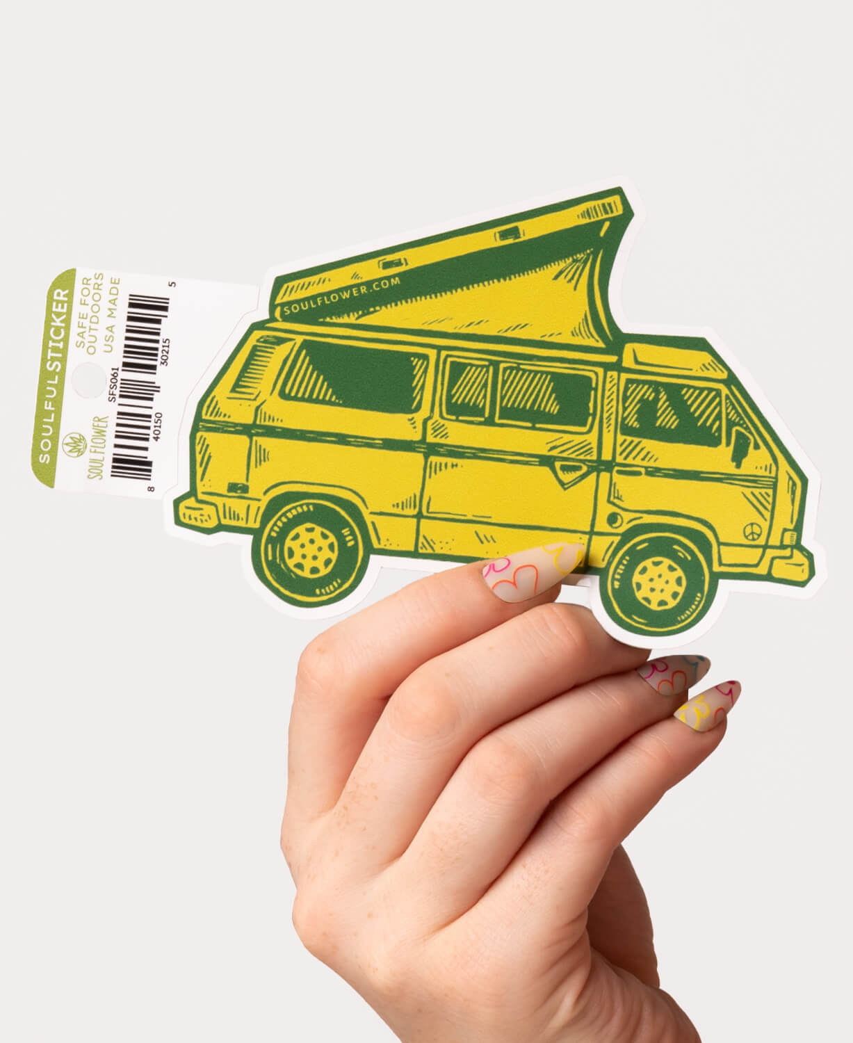 Pop Up Camper Sticker
