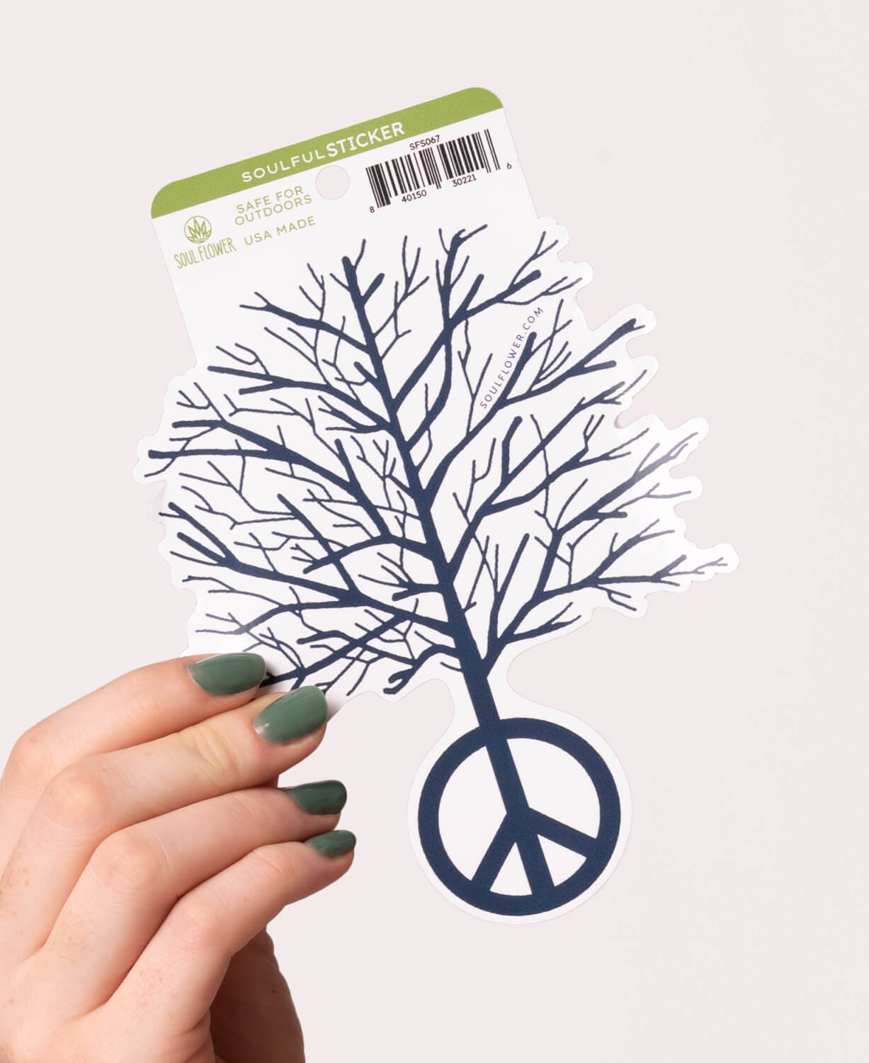 Peace Tree Sticker