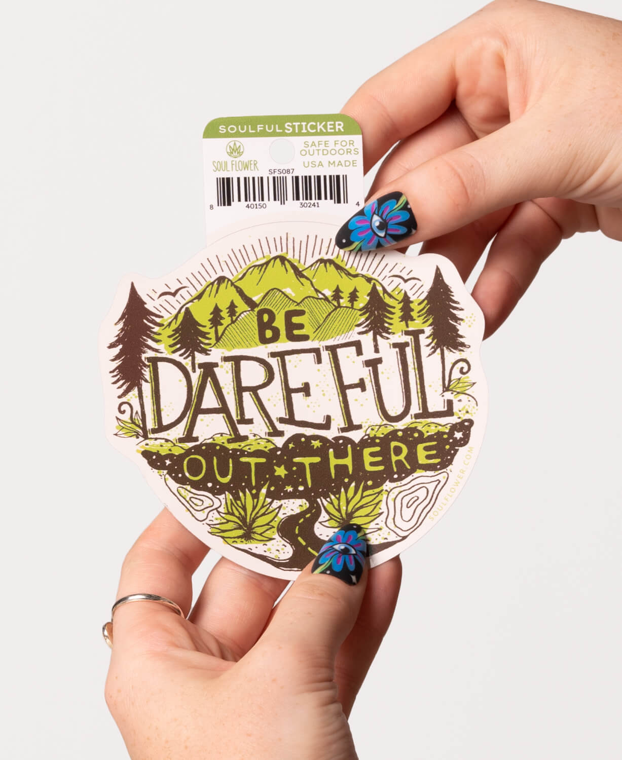 Be Dareful Sticker