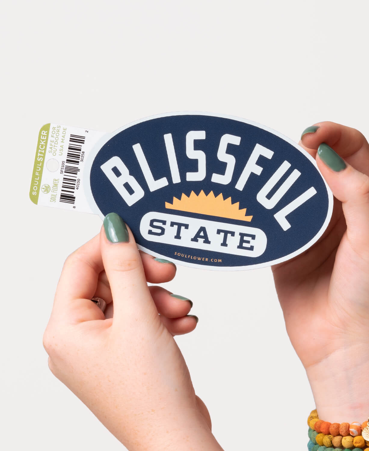 Blissful State Sticker