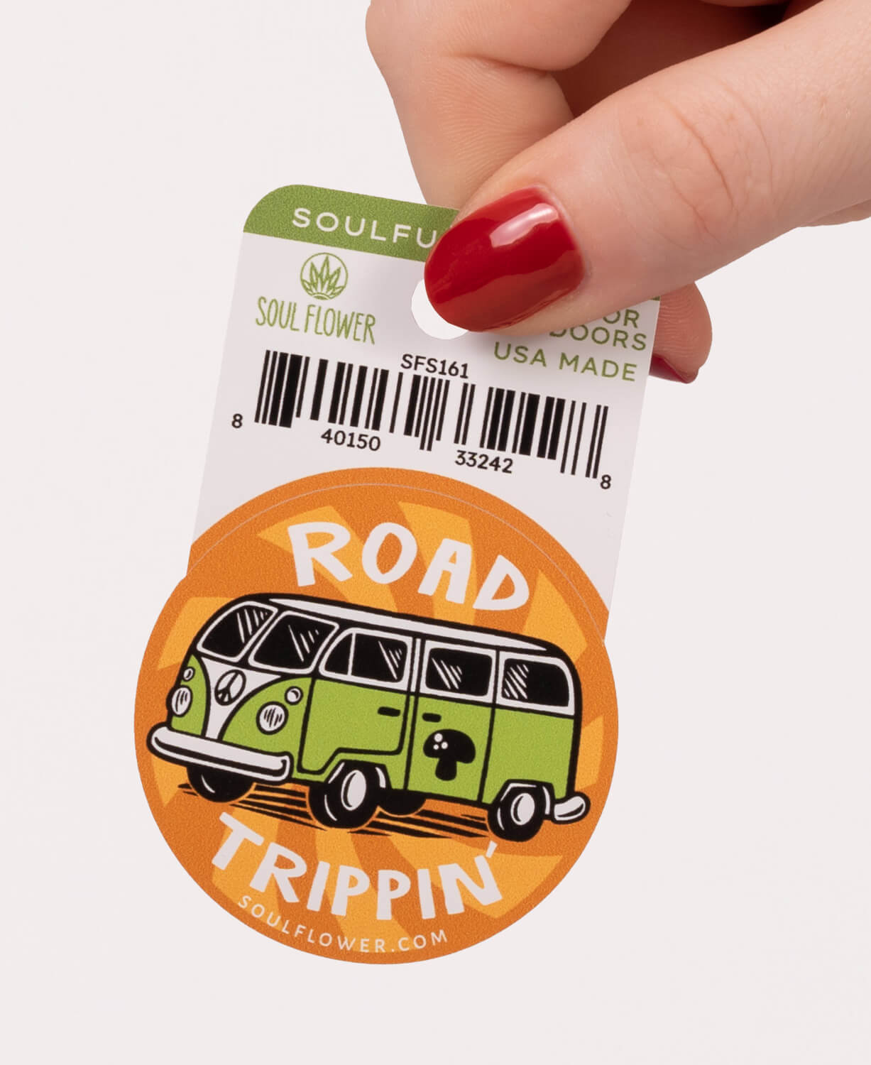 Road Trippin' Mini Sticker