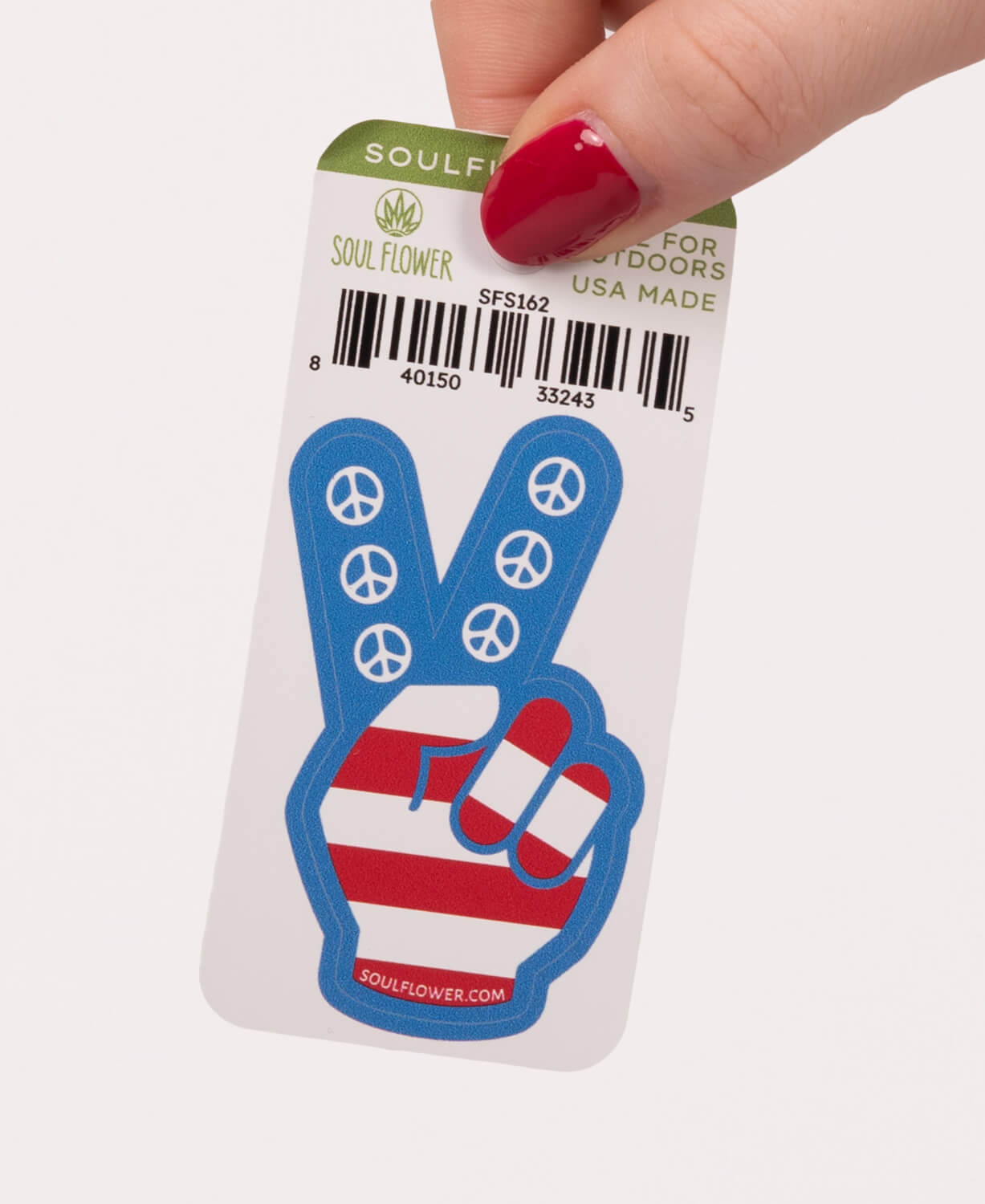 Peace in America Mini Sticker