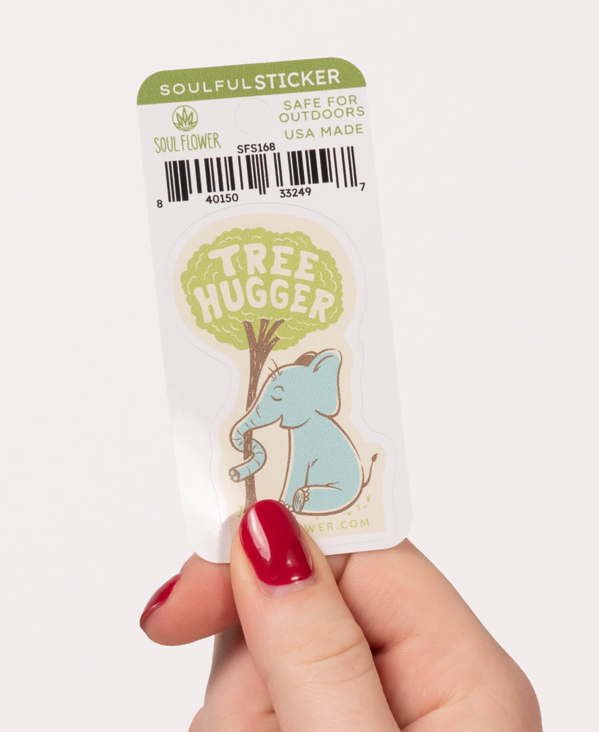 NEW! Tree Hugger Mini Sticker