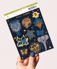 Spirit Animals Sticker Sheet