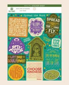 Spread the Word Sticker Sheet