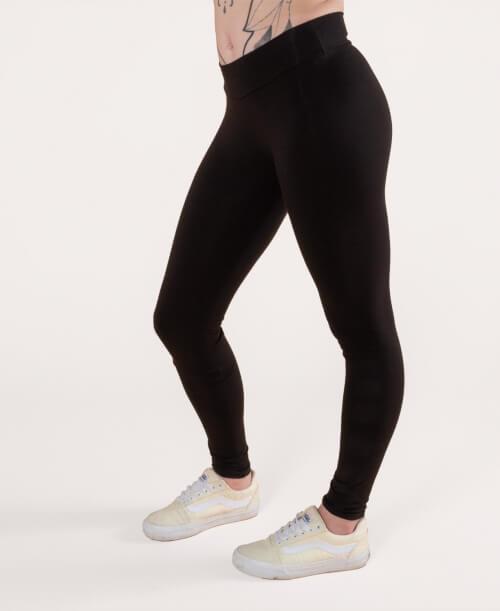 Black Jersey Cotton Leggings Under Joggers For Men &Women – Ofelya Boutique-cacanhphuclong.com.vn