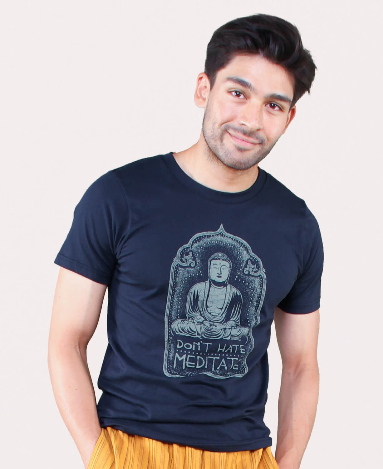 Don't Hate Meditate Organic T-Shirt - Unisex