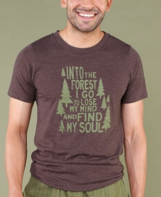 Into the Forest Recycled T-Shirt - Unisex