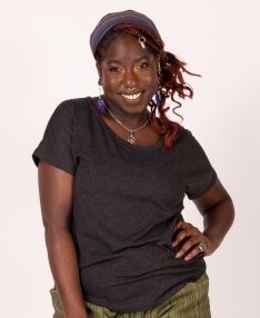 Recycled Slouch Top - Eco Black