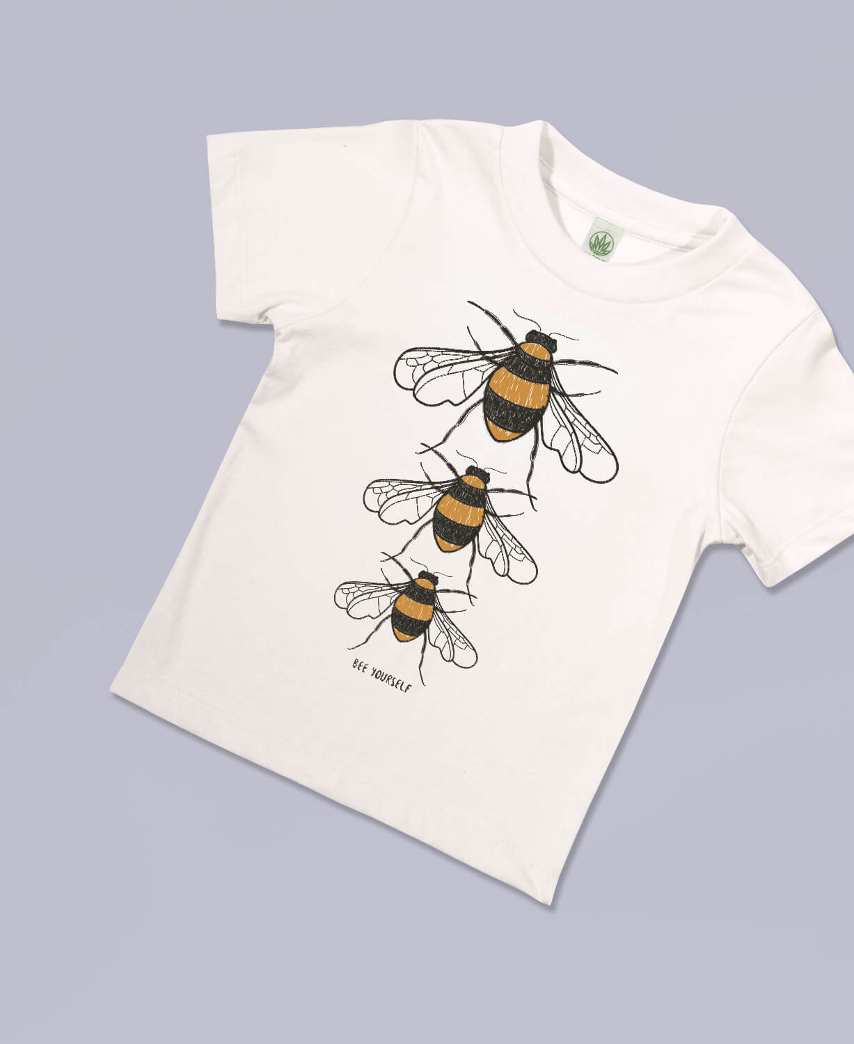 Closeout! Bee Yourself Organic Kids' T-Shirt