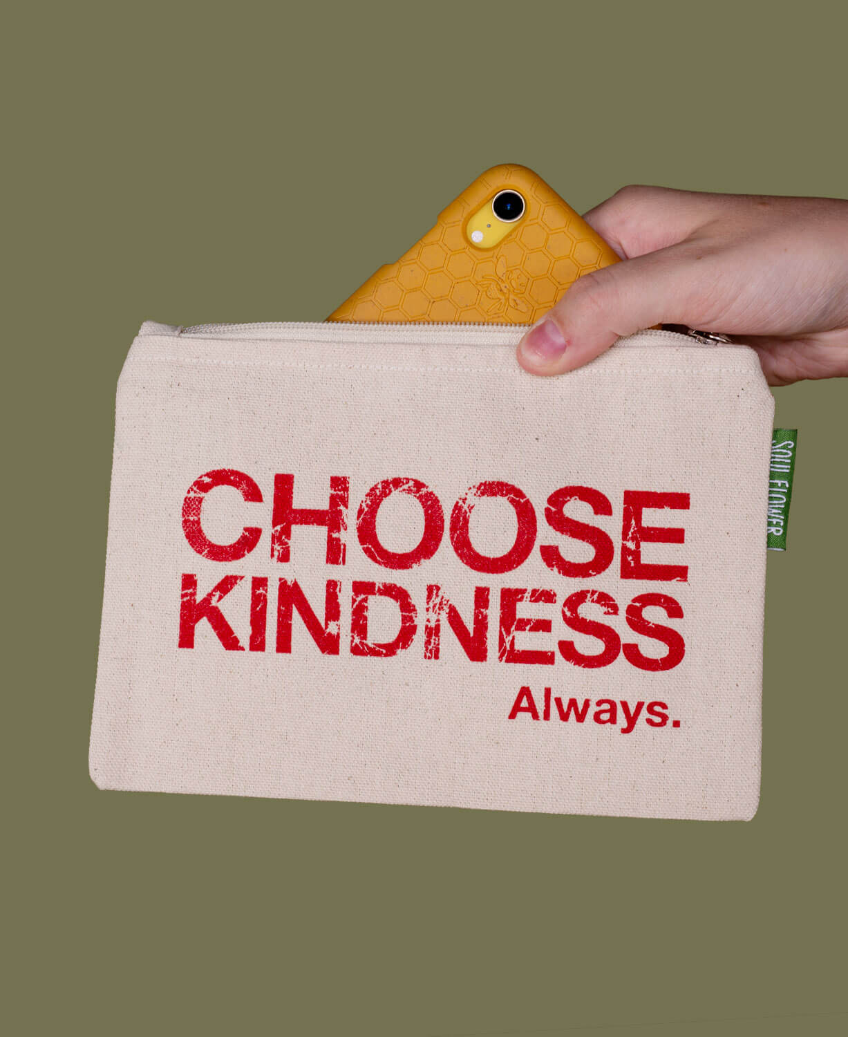 Choose Kindness Large Zipper Pouch